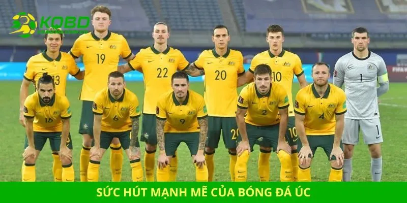 kết quả bóng đá Úc Sức hút mạnh mẽ của bóng đá Úc