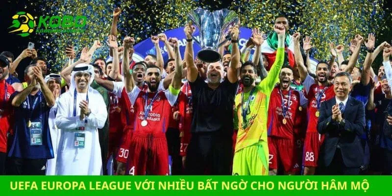 UEFA Europa League với nhiều bất ngờ cho người hâm mộ