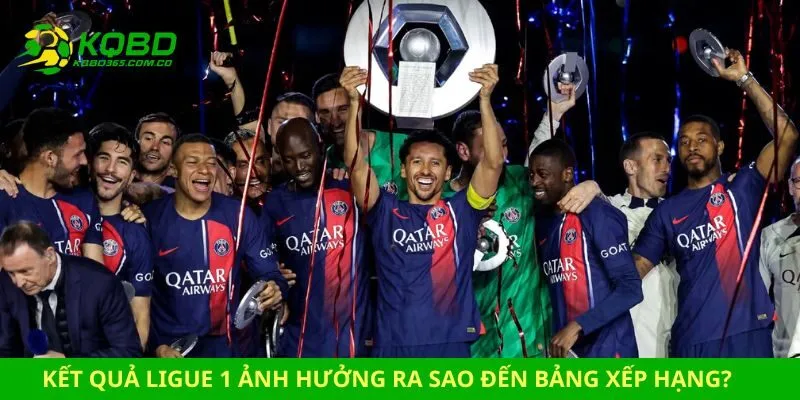 Kết quả Ligue 1 ảnh hưởng ra sao đến bảng xếp hạng?