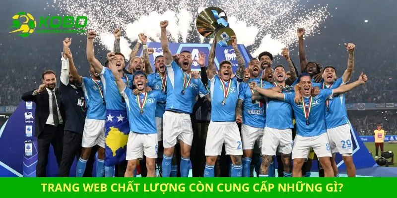 Trang web chất lượng còn cung cấp những gì?