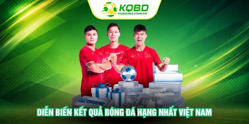 Diễn biến kết quả bóng đá Hạng nhất Việt Nam