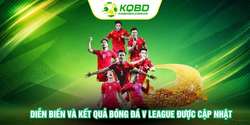 Diễn biến và kết quả bóng đá V League được cập nhật