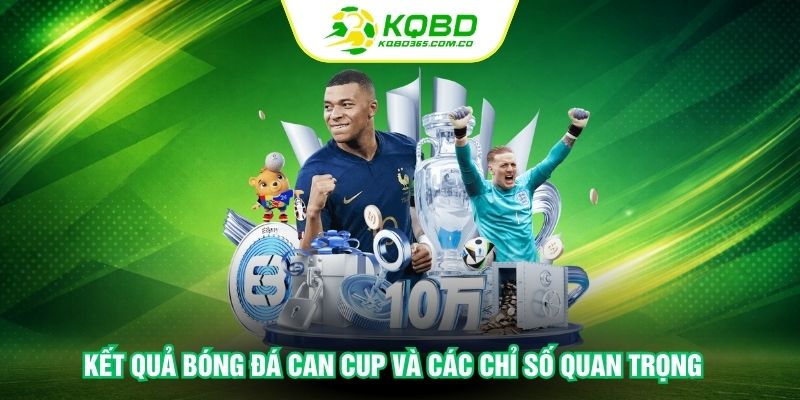 Kết quả bóng đá CAN Cup và các chỉ số quan trọng