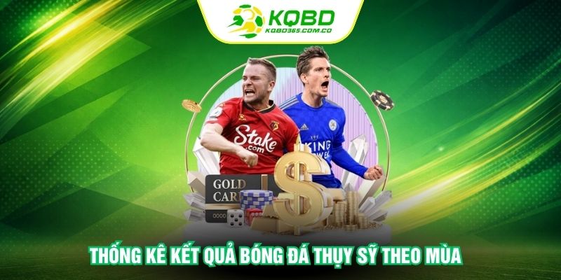 Thống kê kết quả bóng đá Thụy Sỹ theo mùa