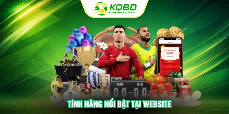 Tính năng nổi bật tại website